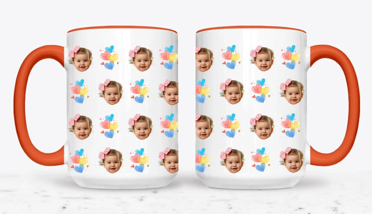 15oz Orange 2-Mug SM