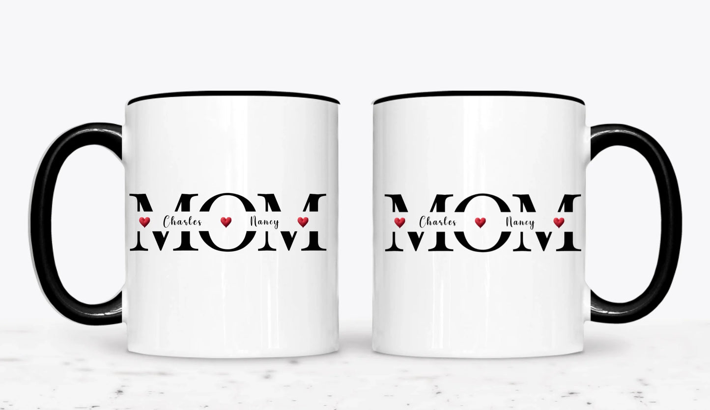 11oz Black 2-Mug SM