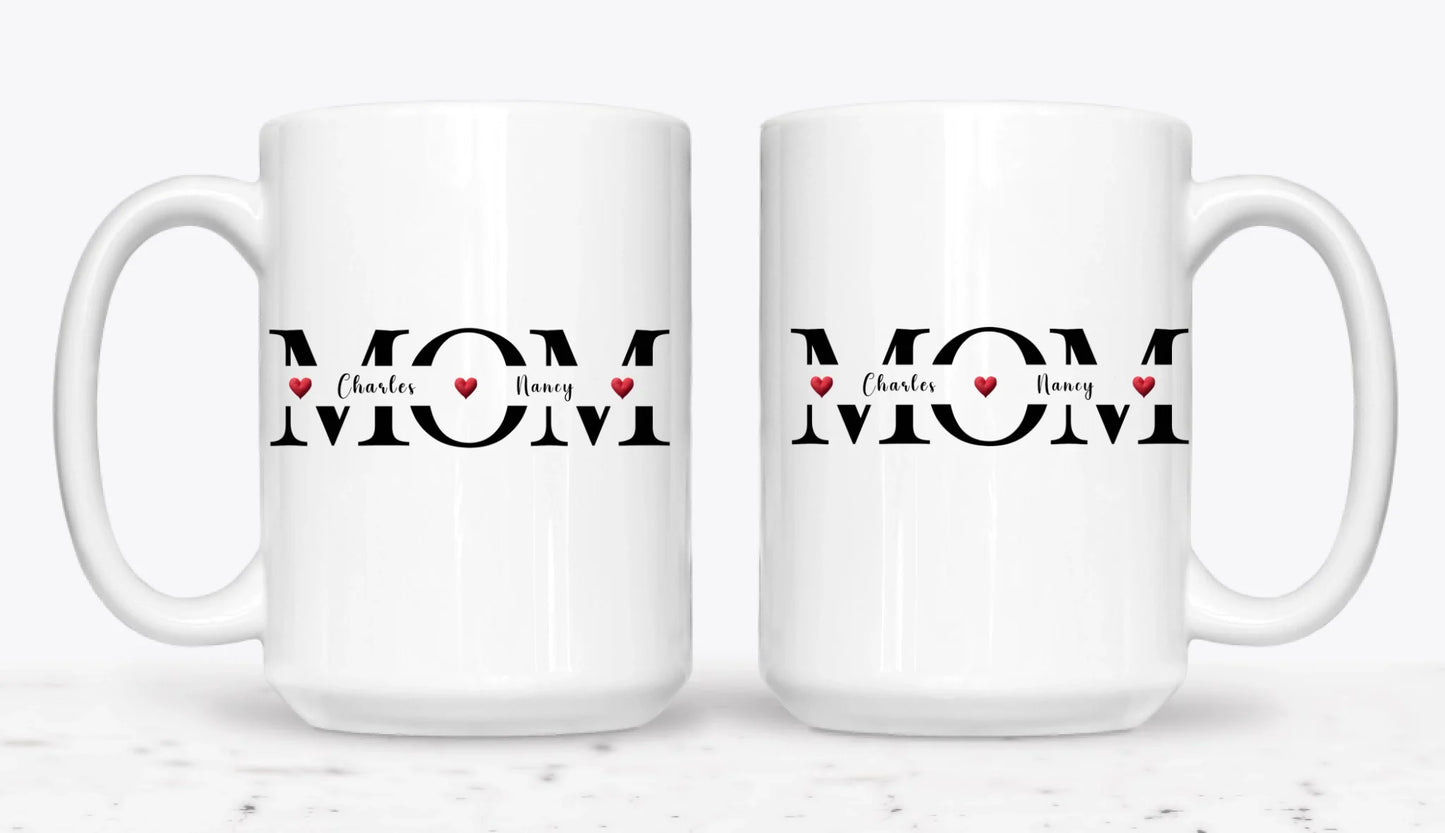 15oz White 2-Mug SM