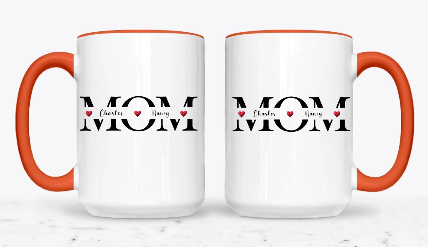 15oz Orange 2-Mug SM
