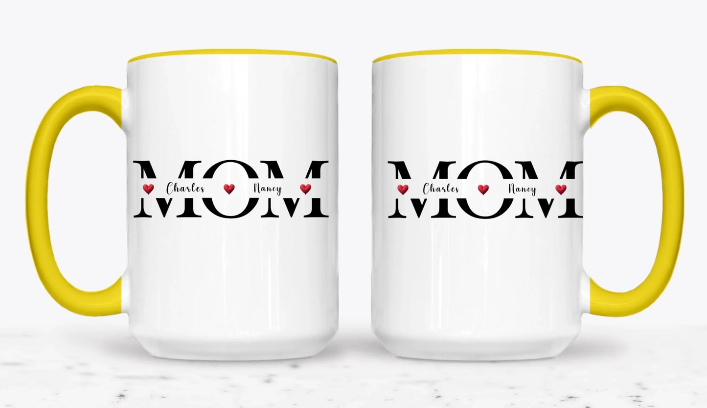 15oz Yellow 2-Mug SM