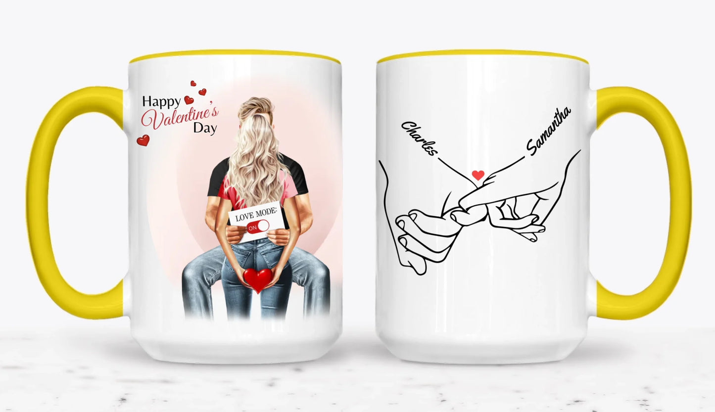 15oz Yellow 2-Mug SM