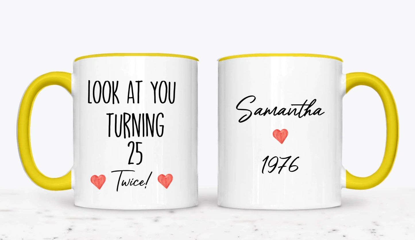 11oz Yellow 2-Mug SM