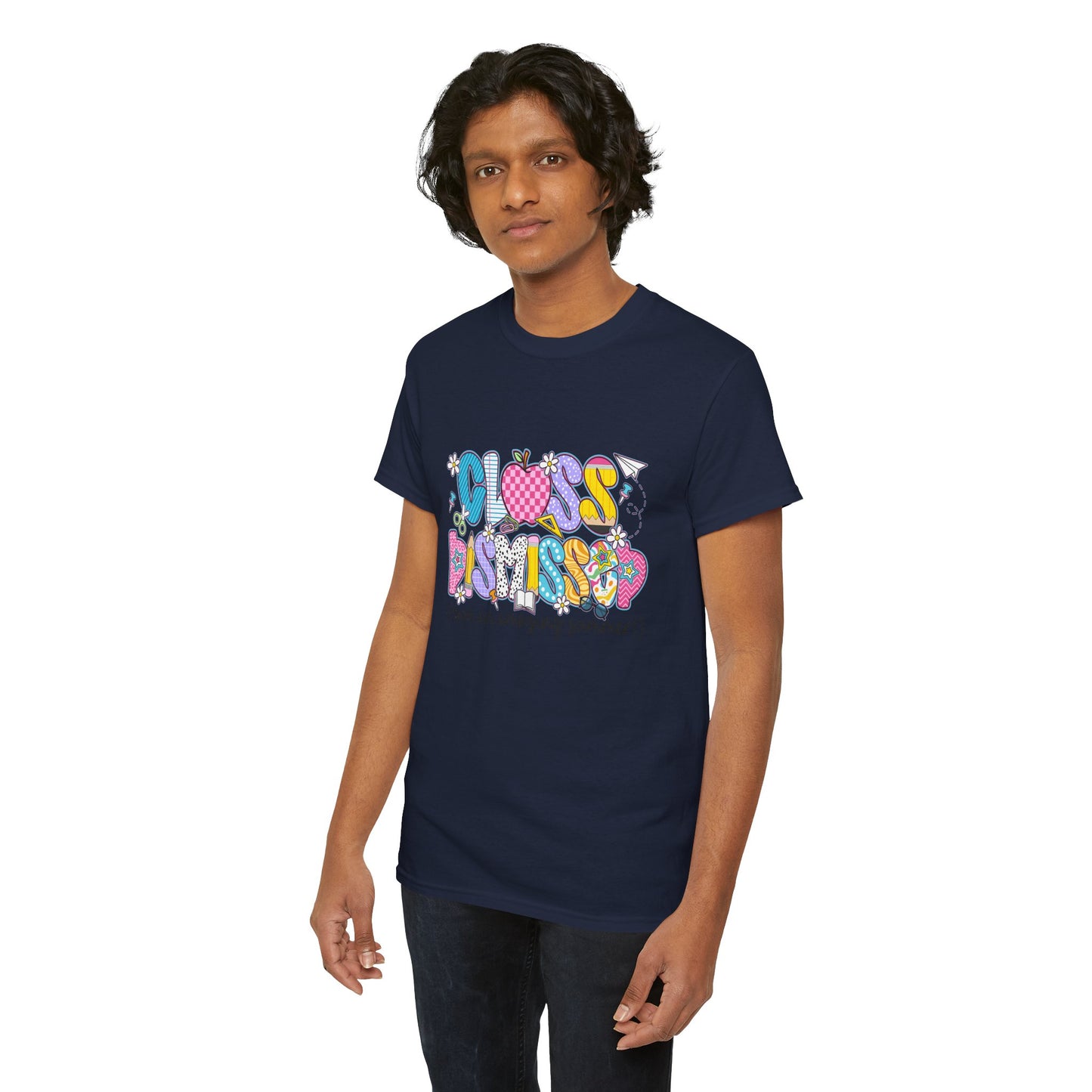 Gildan Garment-Dyed Summer Vibes Unisex Heavy Cotton Tee - "Class Dismissed!" Asst. Colors & Sizes