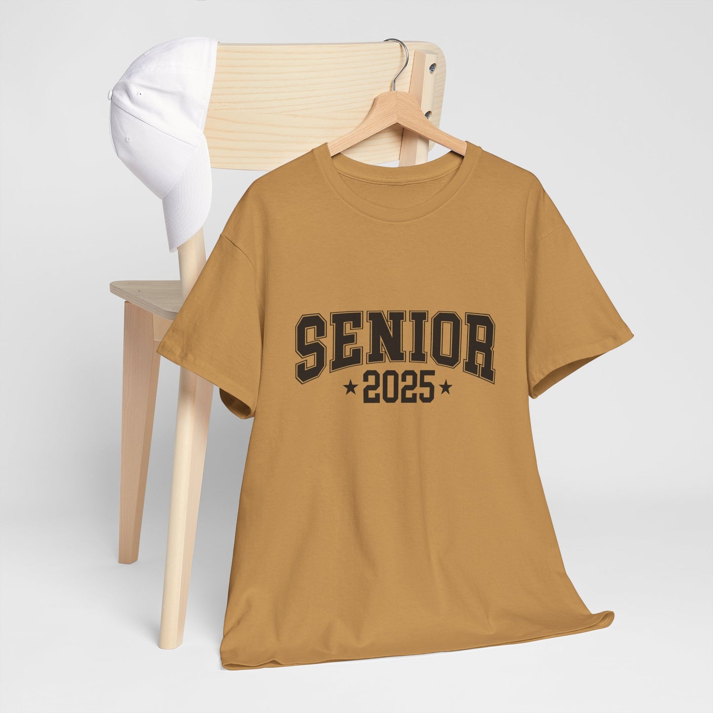Gildan "2025 Senior" Unisex Heavy Cotton Tee - Celebrate Graduation in Style Asst. COlors & Sizes