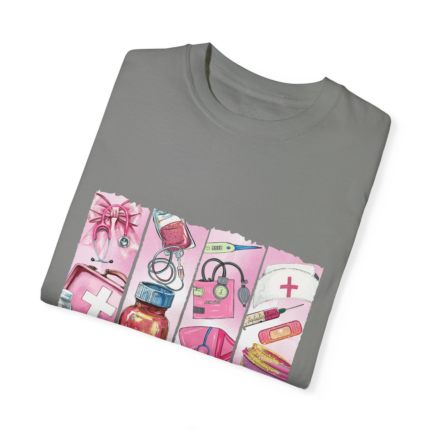 Nurse Life T-Shirt - Comfortable Unisex Garment-Dyed Tee for Healthcare Heroes