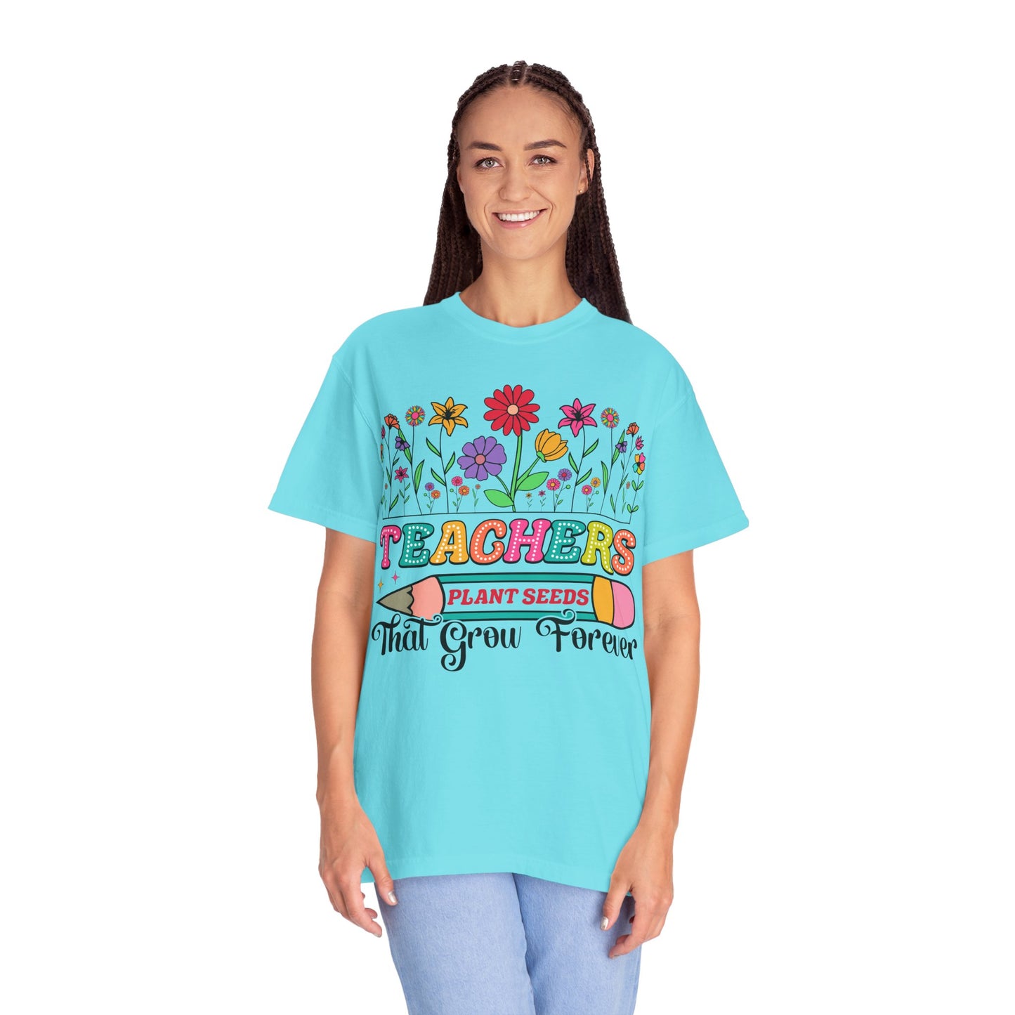 Teacher's Week!! Show your appreciation with This Unisex Garment-Dyed T-shirt in Asst. Colors & Sizes