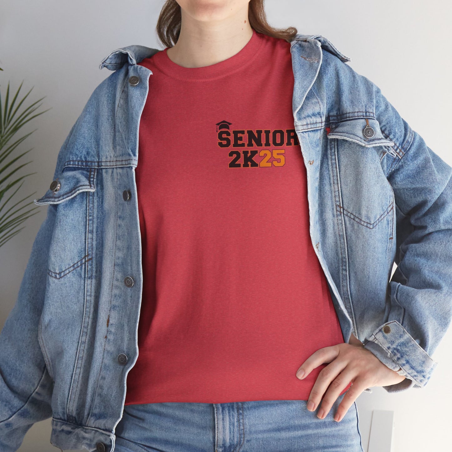 Gildan 5000 Unisex Graduate Tee - Class of 2025 Senior Shirt Great Gift Asst. Colors & Sizes