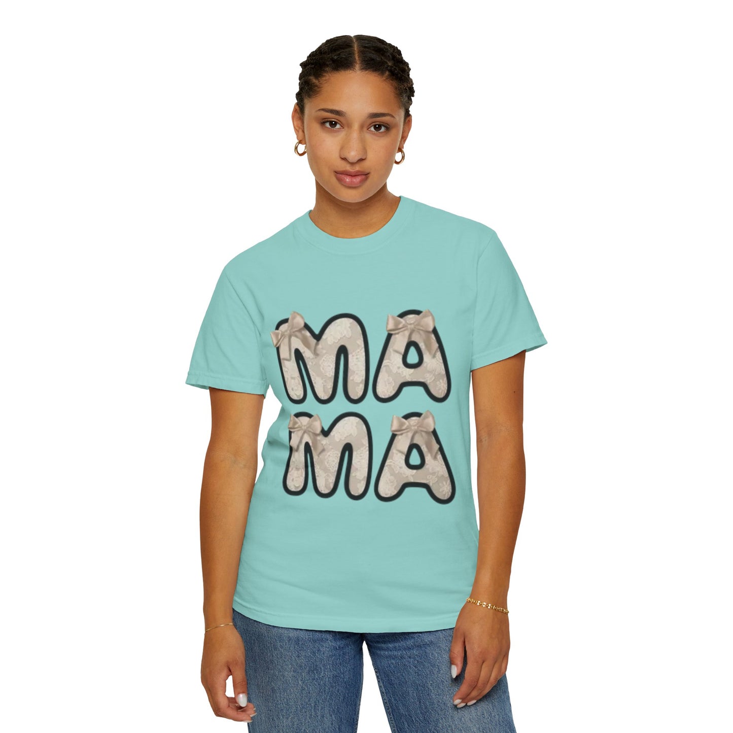 Comfort Colors 'Mama' Love Garment-Dyed Unisex T-Shirt - Perfect for Mother's Day Gift Asst. Colors & Sizes