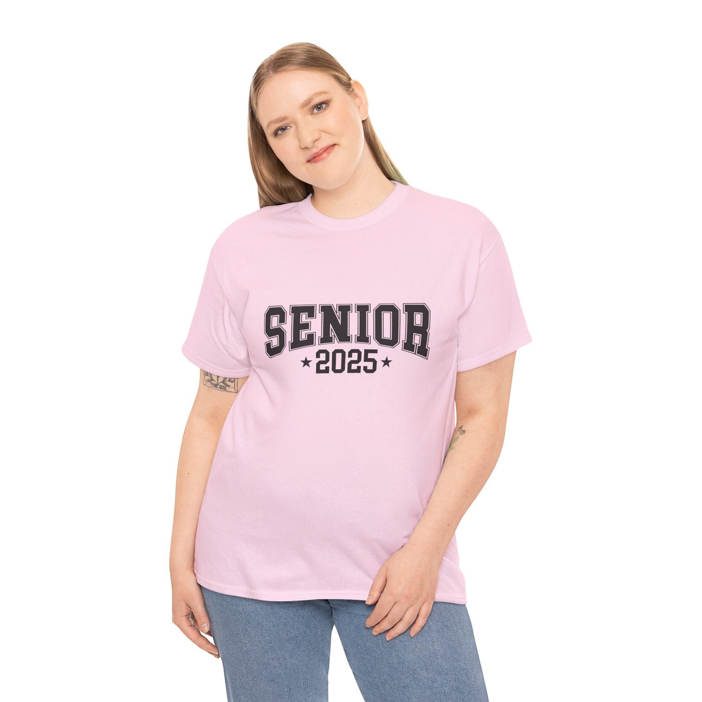 Gildan "2025 Senior" Unisex Heavy Cotton Tee - Celebrate Graduation in Style Asst. COlors & Sizes