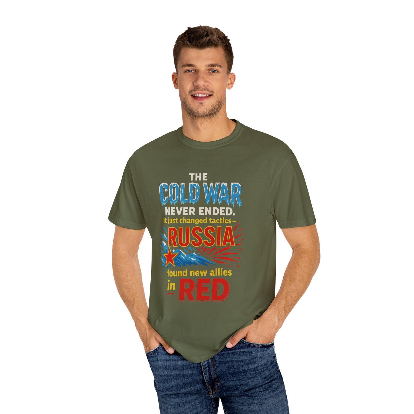 Cold War Allies Unisex T-Shirt – Retro Graphic Tee