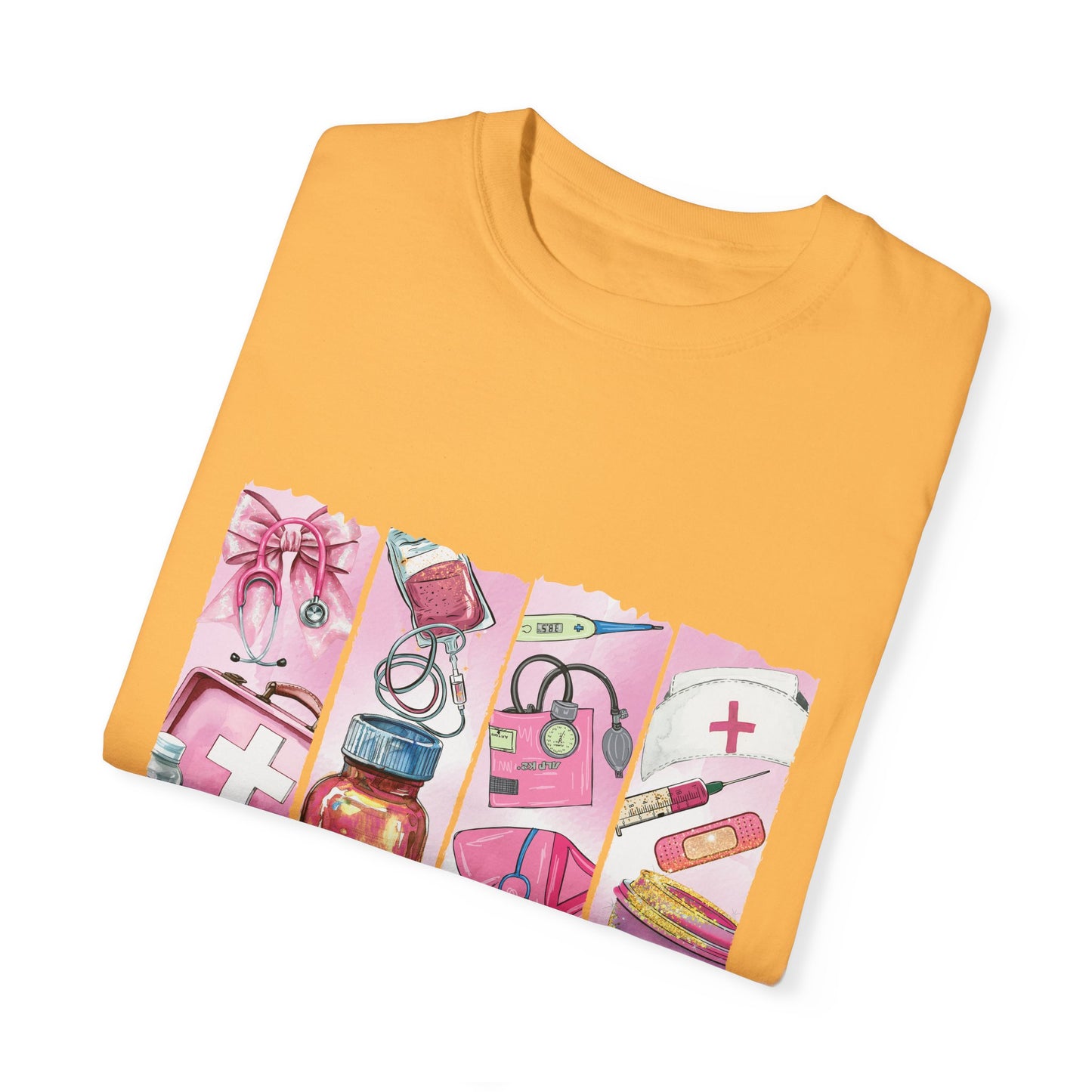 Nurse Life T-Shirt - Comfortable Unisex Garment-Dyed Tee for Healthcare Heroes