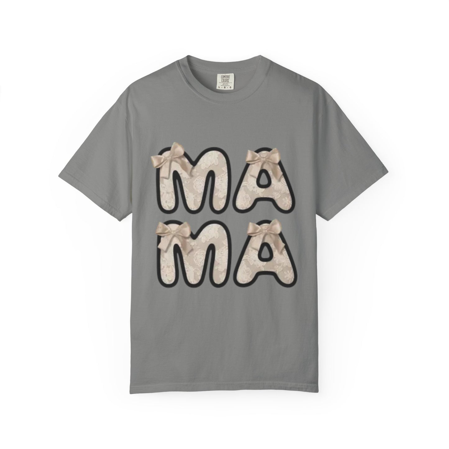 Comfort Colors 'Mama' Love Garment-Dyed Unisex T-Shirt - Perfect for Mother's Day Gift Asst. Colors & Sizes