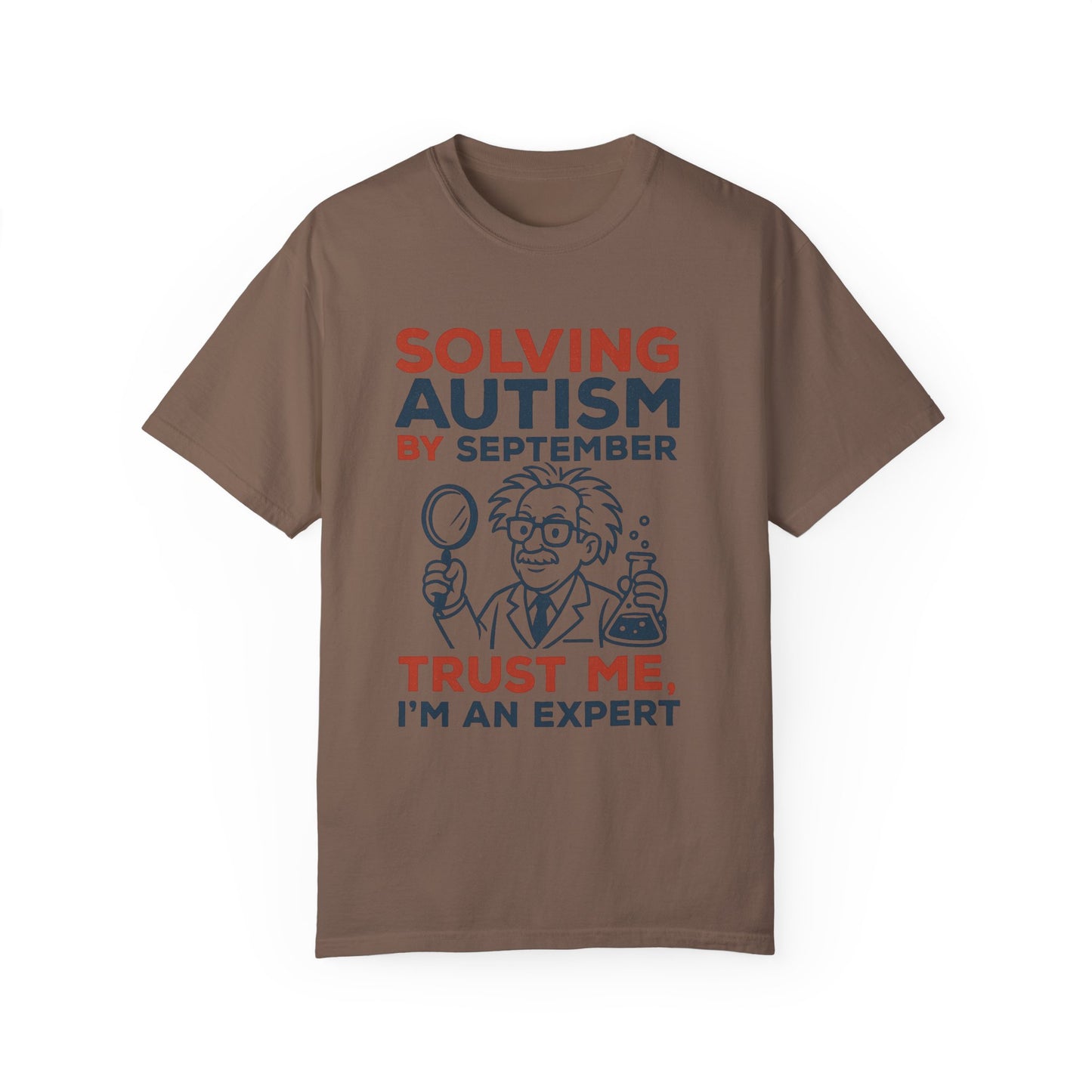 Comfort Colors Unisex Garment-Dyed T-Shirt - "Solving Autism by September" - Expert Design