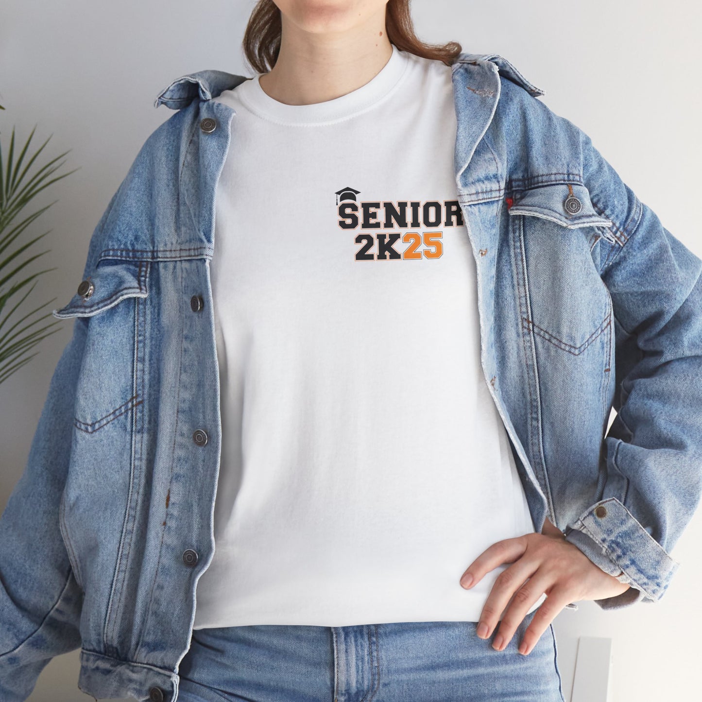 Gildan 5000 Unisex Graduate Tee - Class of 2025 Senior Shirt Great Gift Asst. Colors & Sizes