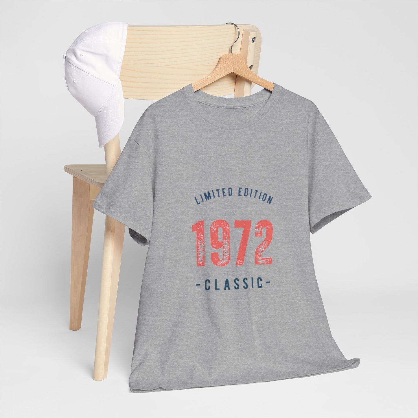 Vintage 1972 Classic T-Shirt | Limited Edition 1972 Birthday Shirt | Retro Tee