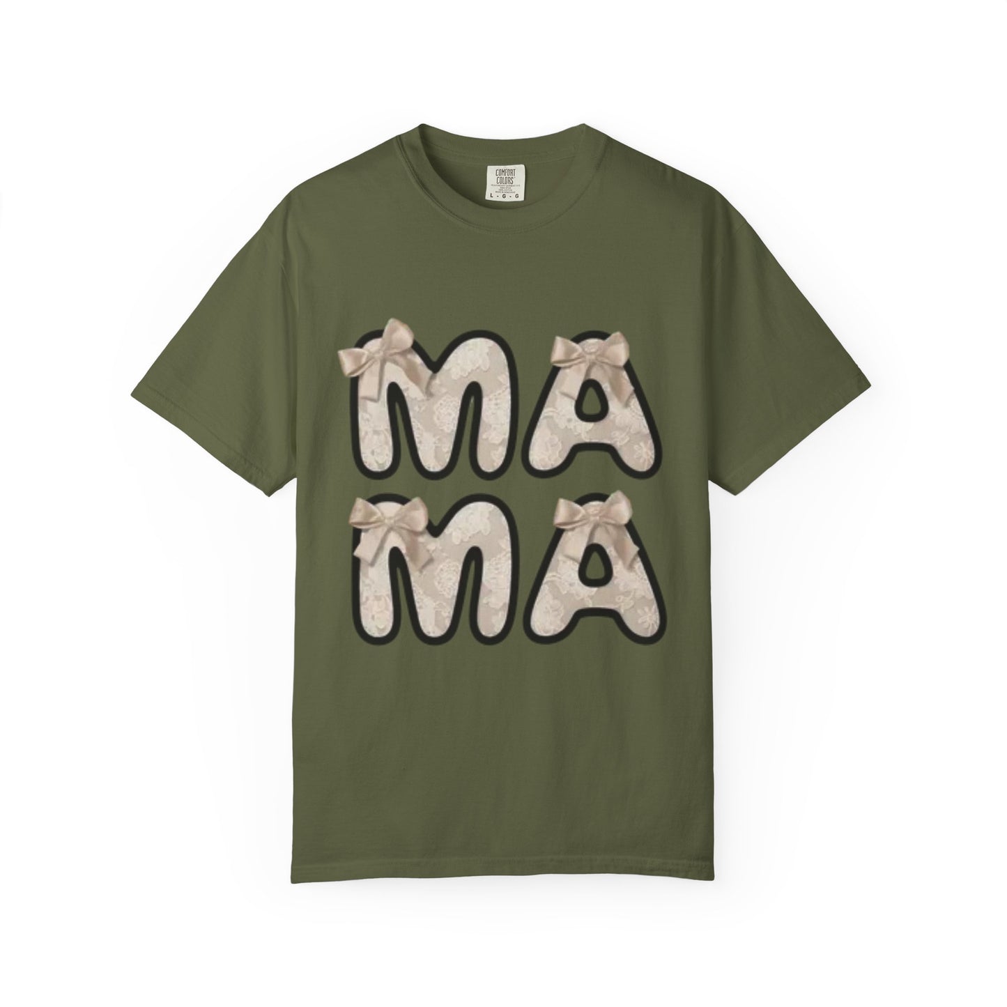 Comfort Colors 'Mama' Love Garment-Dyed Unisex T-Shirt - Perfect for Mother's Day Gift Asst. Colors & Sizes