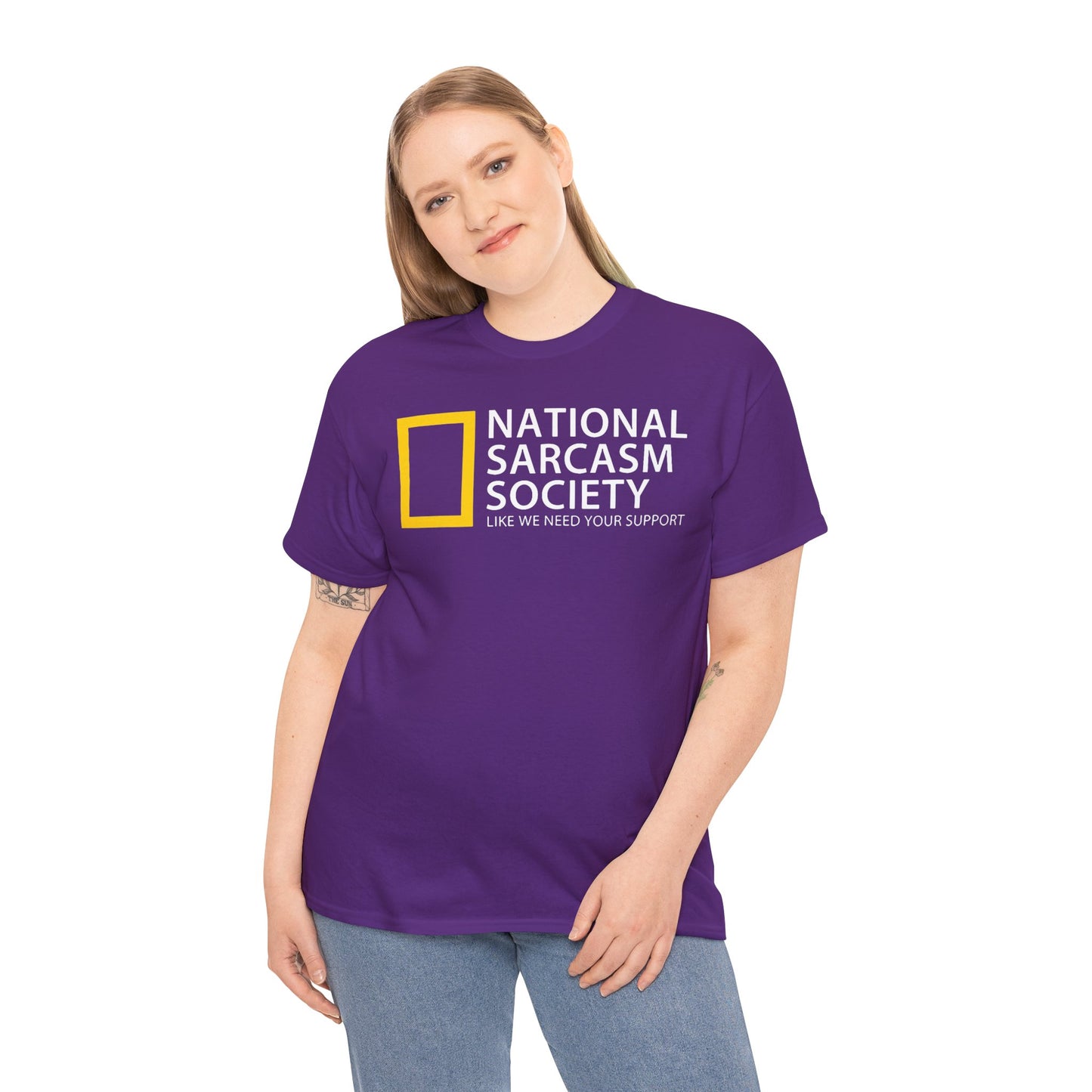 National Sarcasm Society tee | Funny Sarcastic Shirt, Humor