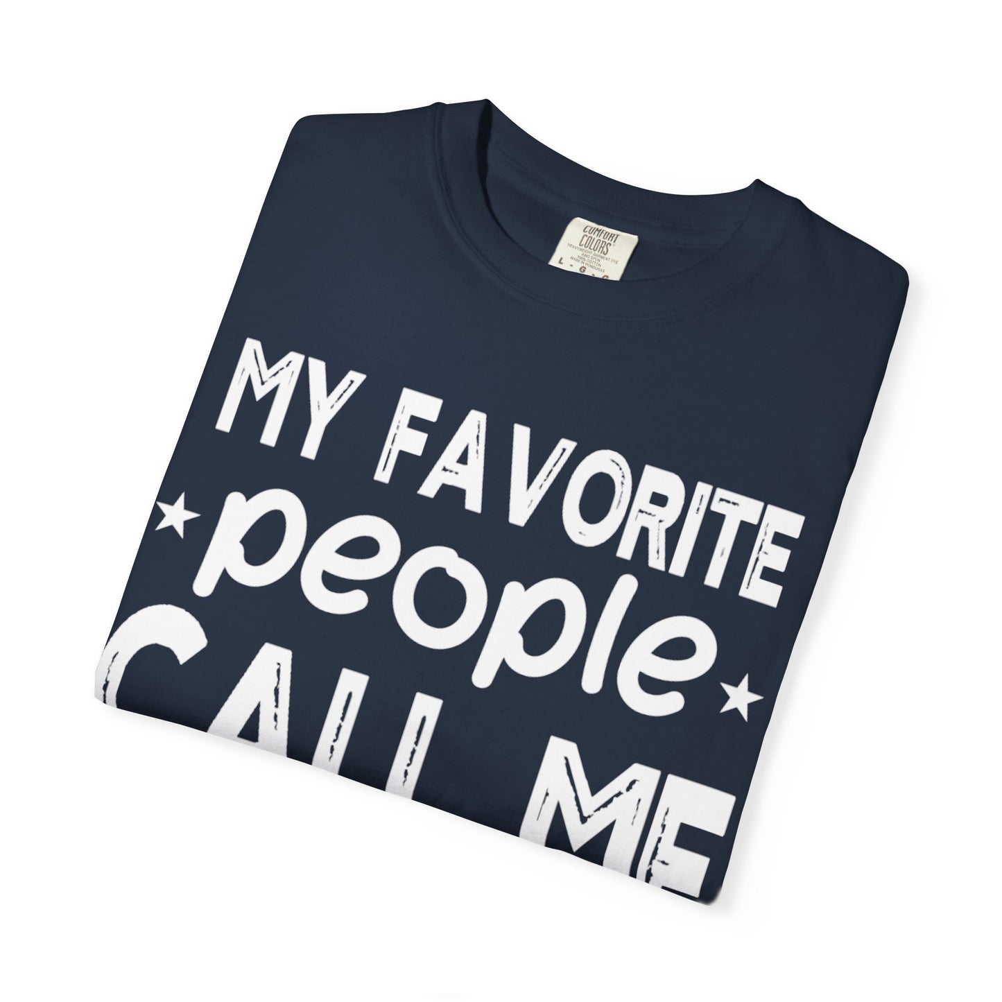 Comfort Colors Funny "Pop-Pop"  Garment-Dyed T-Shirt - Perfect for Grandparents Asst. Sizes & Colors