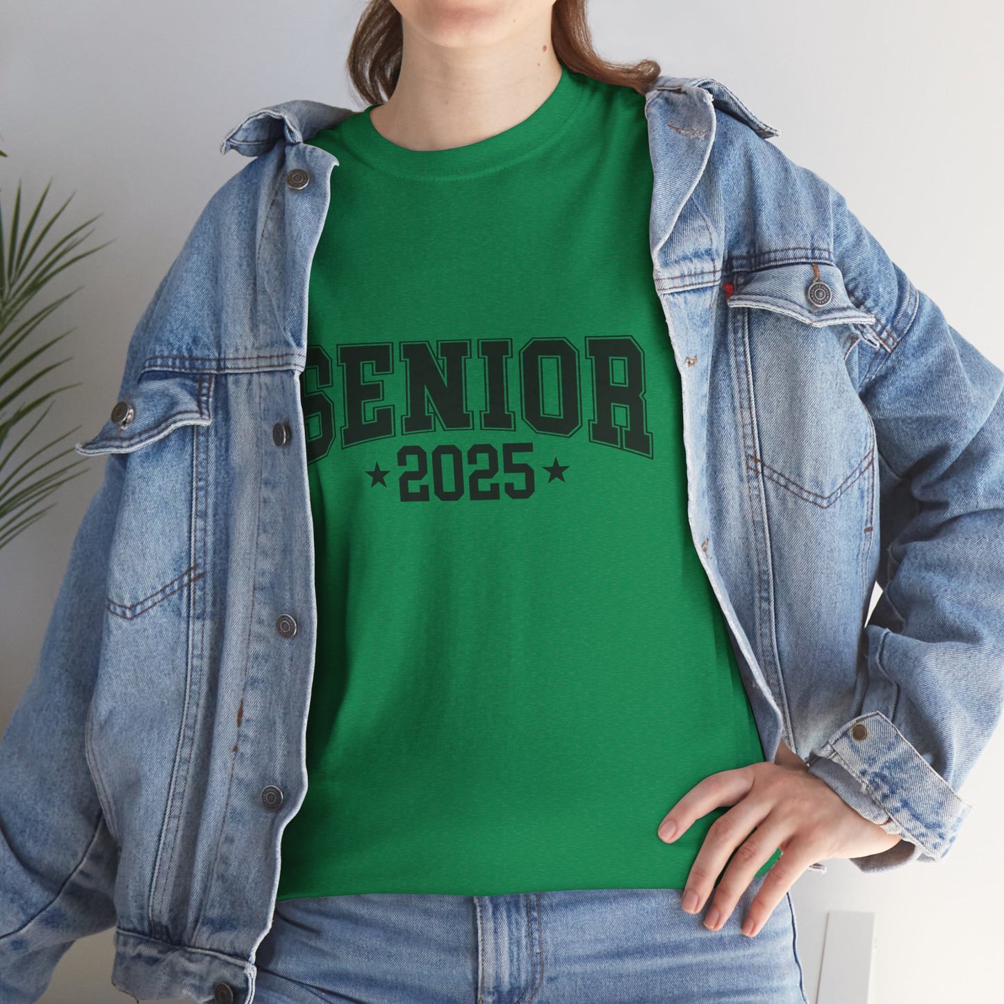 Gildan "2025 Senior" Unisex Heavy Cotton Tee - Celebrate Graduation in Style Asst. COlors & Sizes