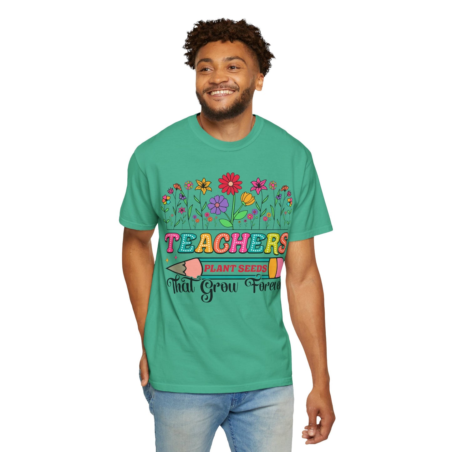 Teacher's Week!! Show your appreciation with This Unisex Garment-Dyed T-shirt in Asst. Colors & Sizes