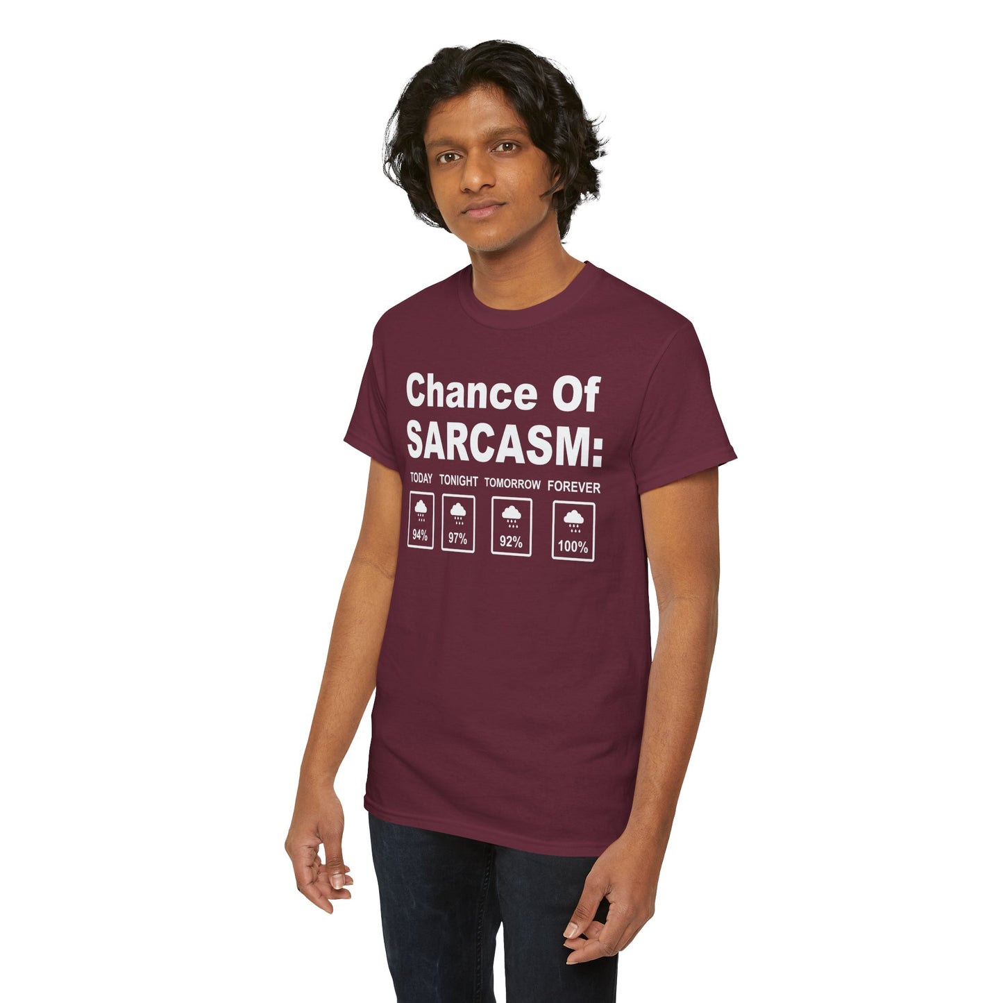 Funny Sarcasm Unisex Heavy Cotton Tee