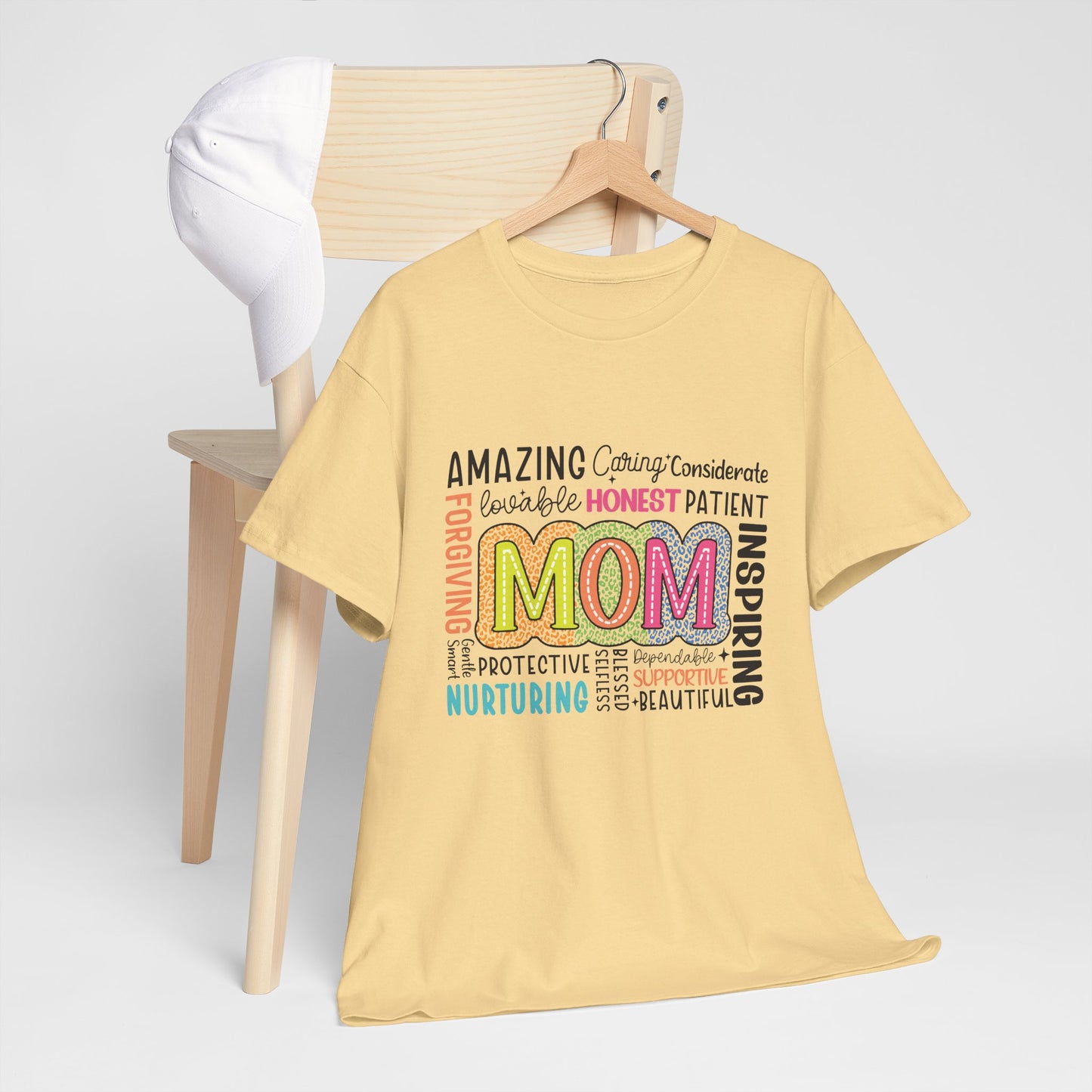 Gildan 5000 Inspirational Mom Unisex Heavy Cotton Tee Great Gift For Mother's Day AStt. Colors & Sizes