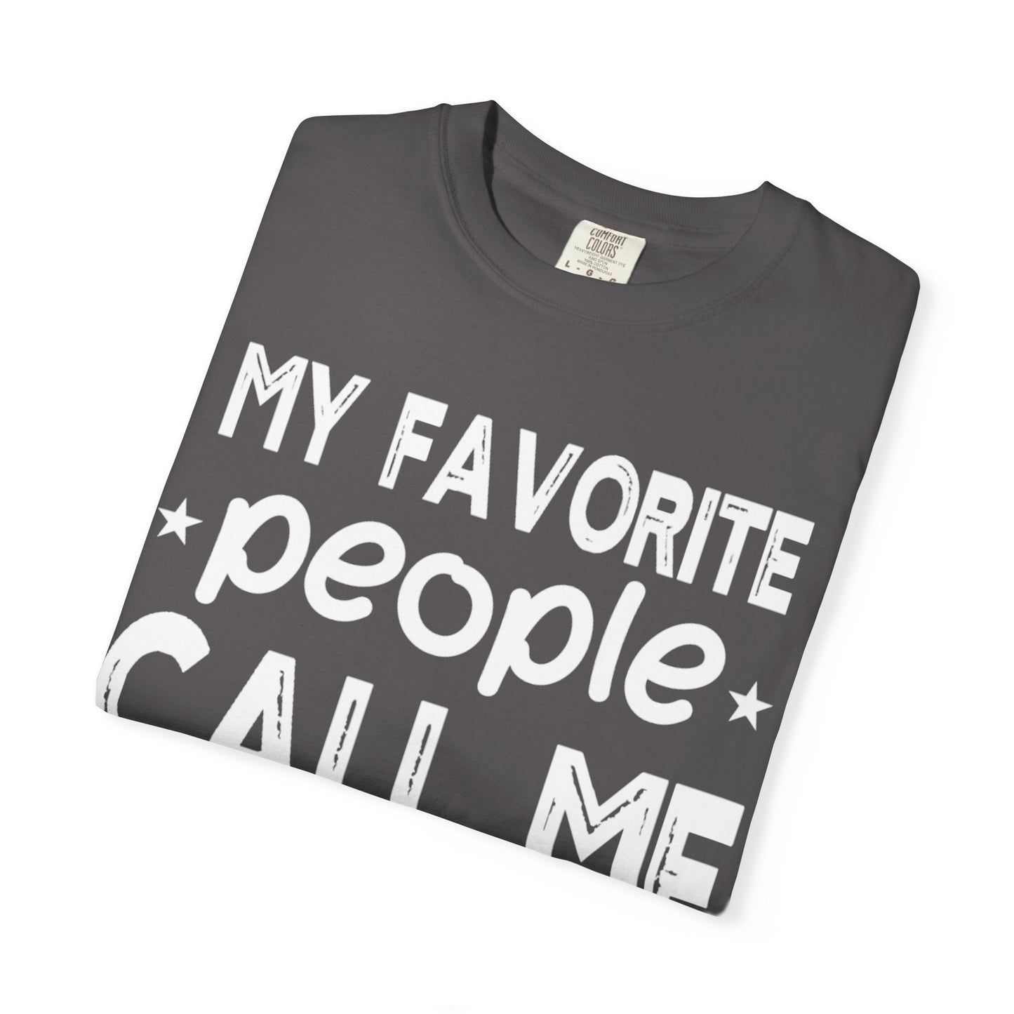 Comfort Colors Funny "Pop-Pop"  Garment-Dyed T-Shirt - Perfect for Grandparents Asst. Sizes & Colors