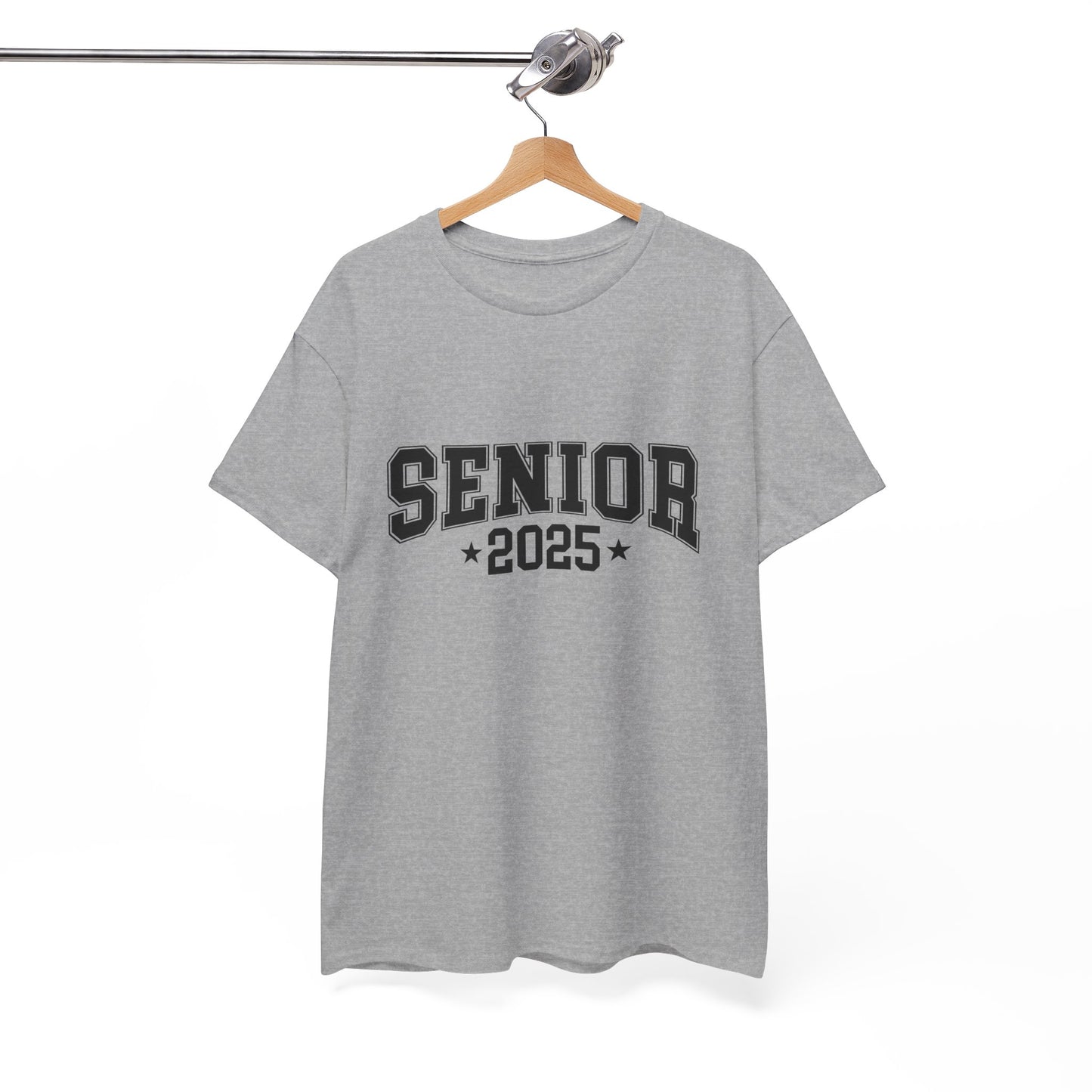 Gildan "2025 Senior" Unisex Heavy Cotton Tee - Celebrate Graduation in Style Asst. COlors & Sizes
