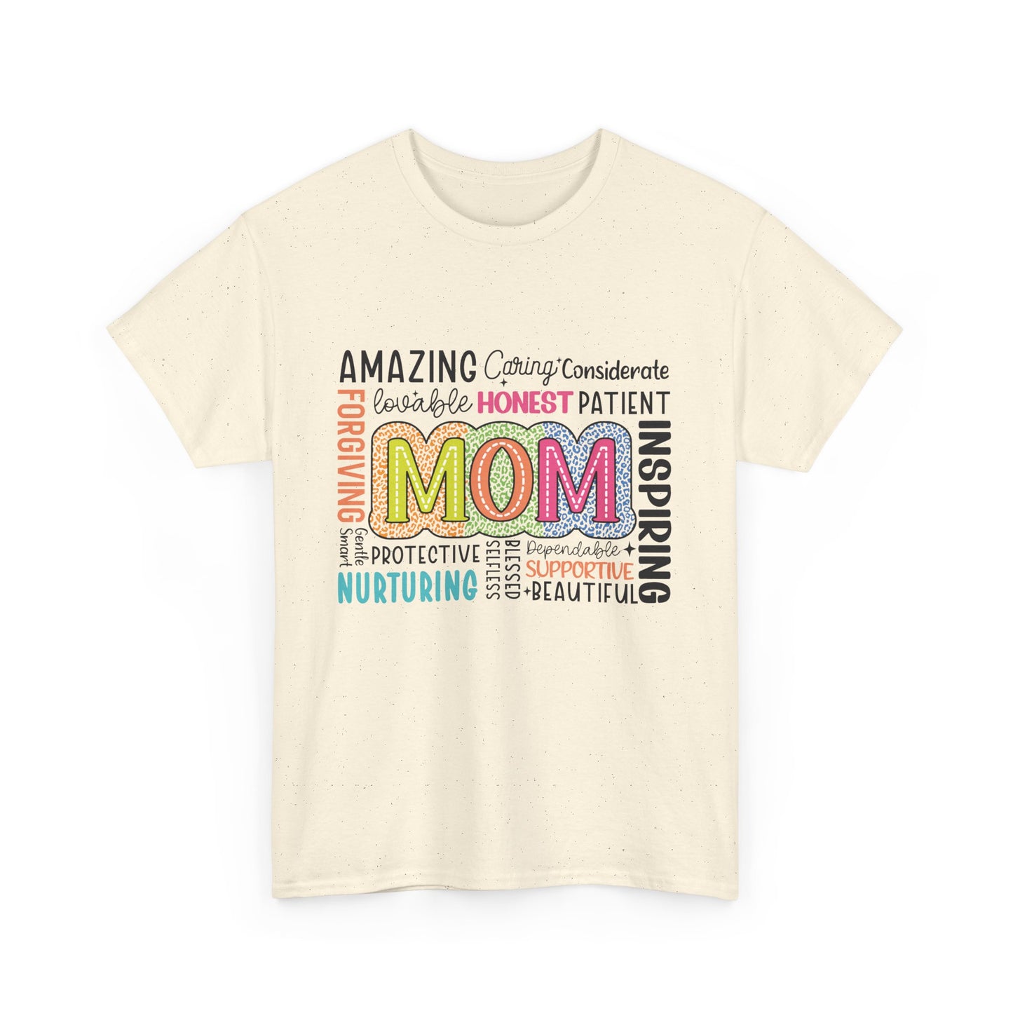 Gildan 5000 Inspirational Mom Unisex Heavy Cotton Tee Great Gift For Mother's Day AStt. Colors & Sizes