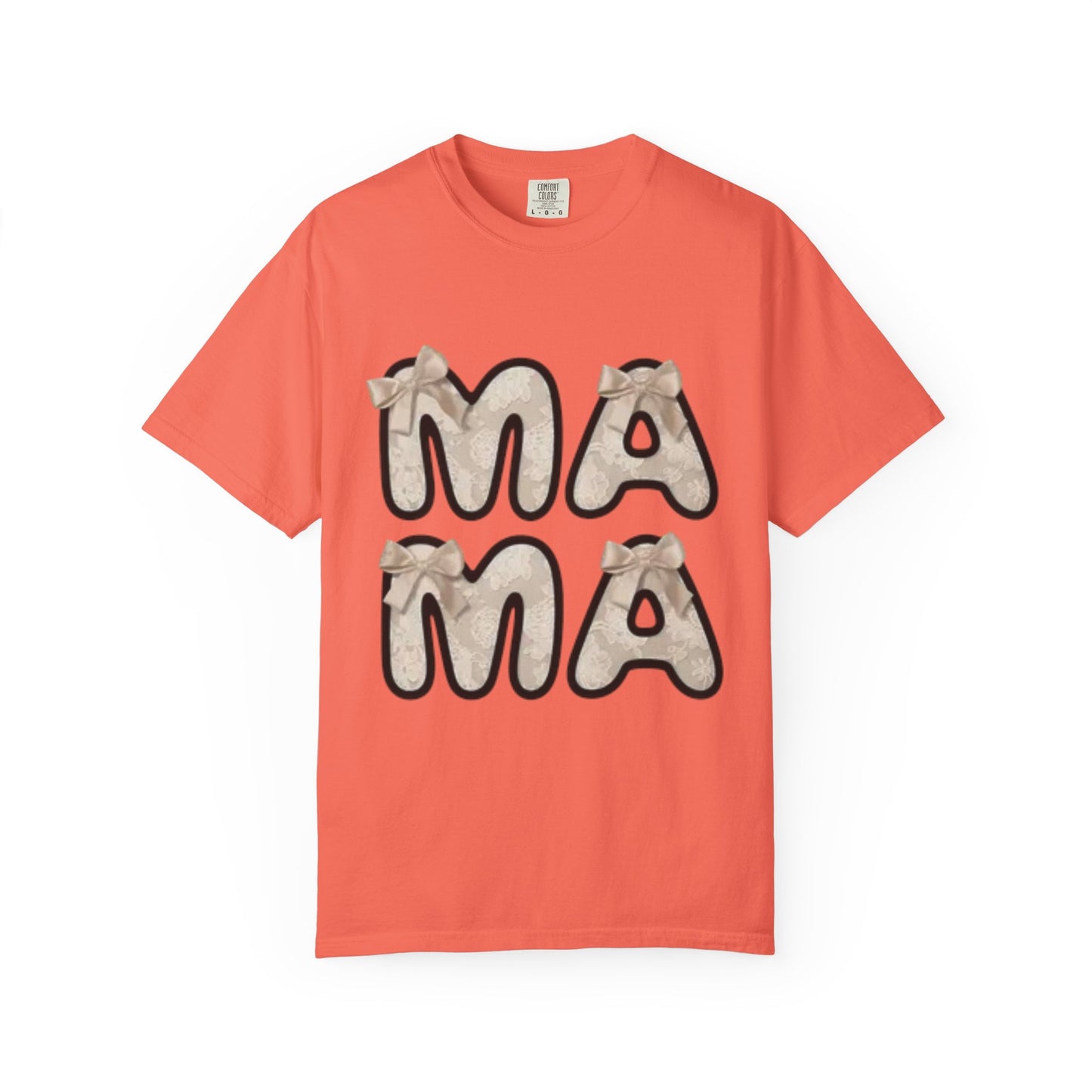 Comfort Colors 'Mama' Love Garment-Dyed Unisex T-Shirt - Perfect for Mother's Day Gift Asst. Colors & Sizes