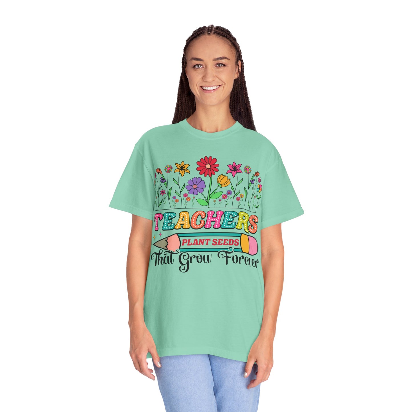 Teacher's Week!! Show your appreciation with This Unisex Garment-Dyed T-shirt in Asst. Colors & Sizes