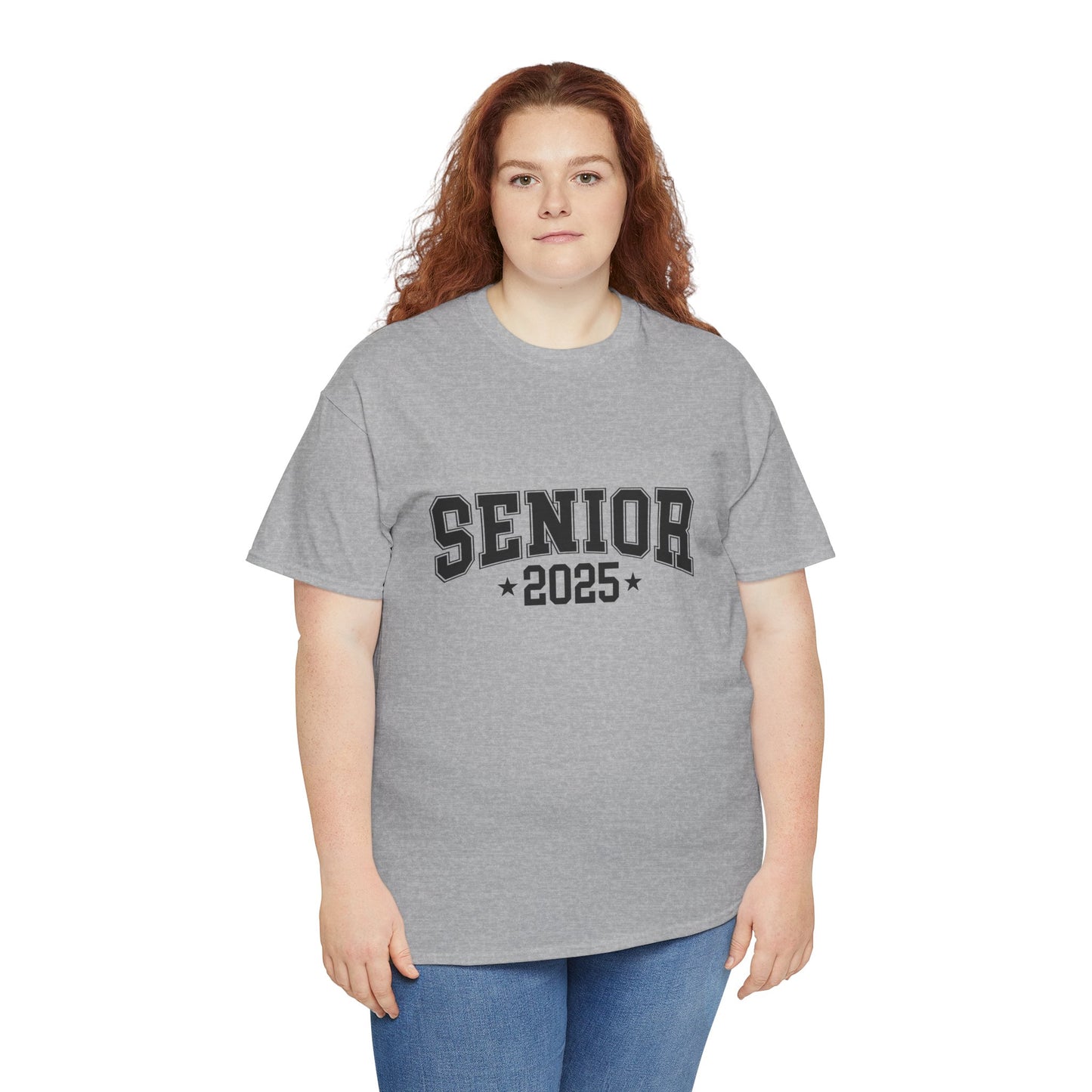 Gildan "2025 Senior" Unisex Heavy Cotton Tee - Celebrate Graduation in Style Asst. COlors & Sizes