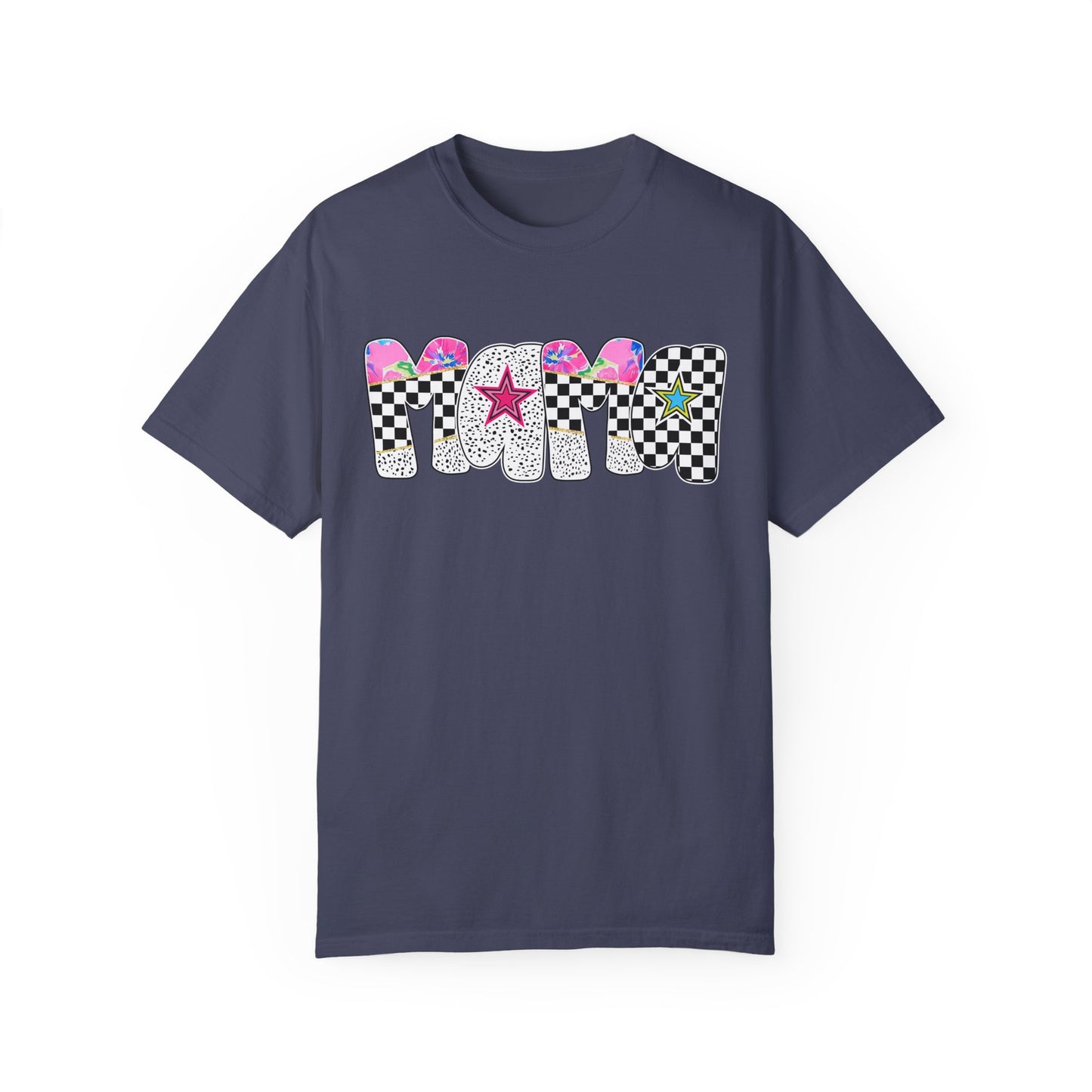 Comfort Colors Retro Vibe Mother's Day T-Shirt with Star Design Asst. Colors & Sizes