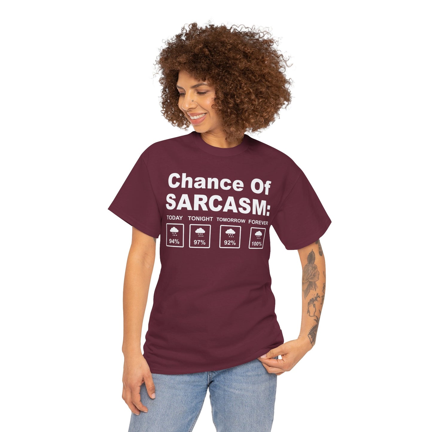 Funny Sarcasm Unisex Heavy Cotton Tee