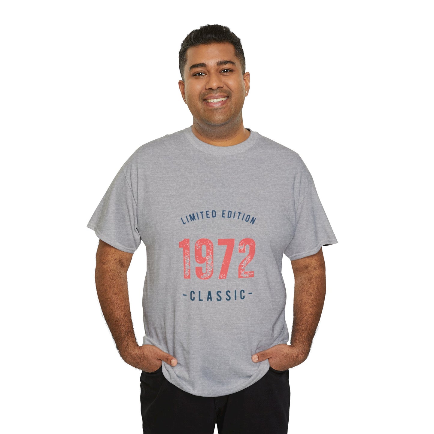 Vintage 1972 Classic T-Shirt | Limited Edition 1972 Birthday Shirt | Retro Tee