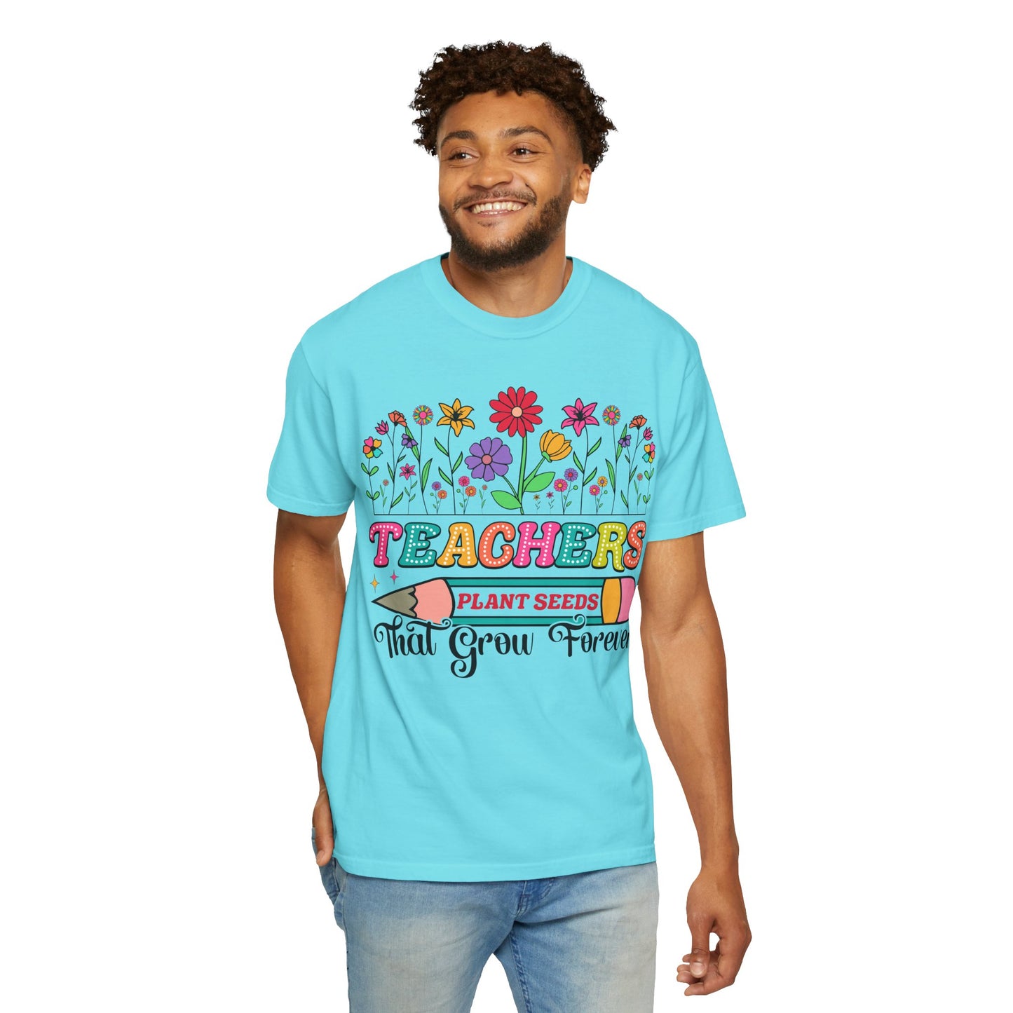 Teacher's Week!! Show your appreciation with This Unisex Garment-Dyed T-shirt in Asst. Colors & Sizes