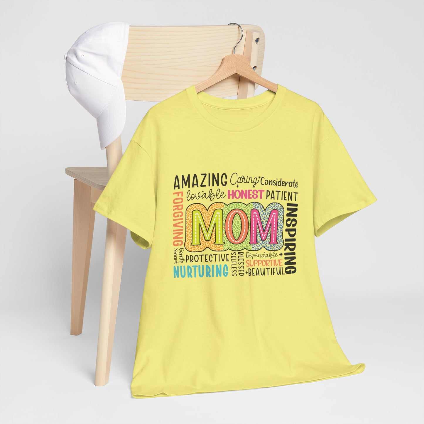 Gildan 5000 Inspirational Mom Unisex Heavy Cotton Tee Great Gift For Mother's Day AStt. Colors & Sizes