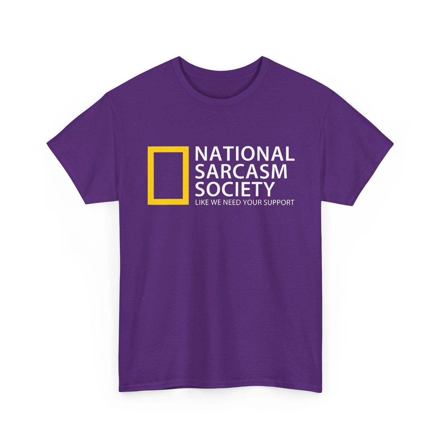National Sarcasm Society tee | Funny Sarcastic Shirt, Humor