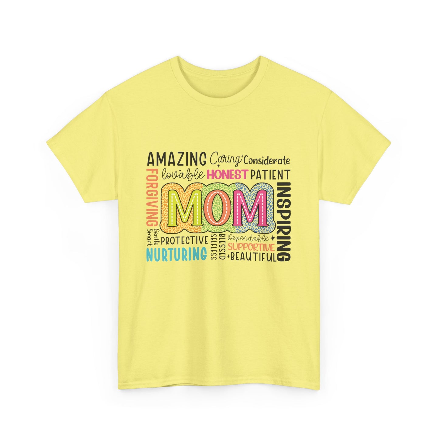 Gildan 5000 Inspirational Mom Unisex Heavy Cotton Tee Great Gift For Mother's Day AStt. Colors & Sizes