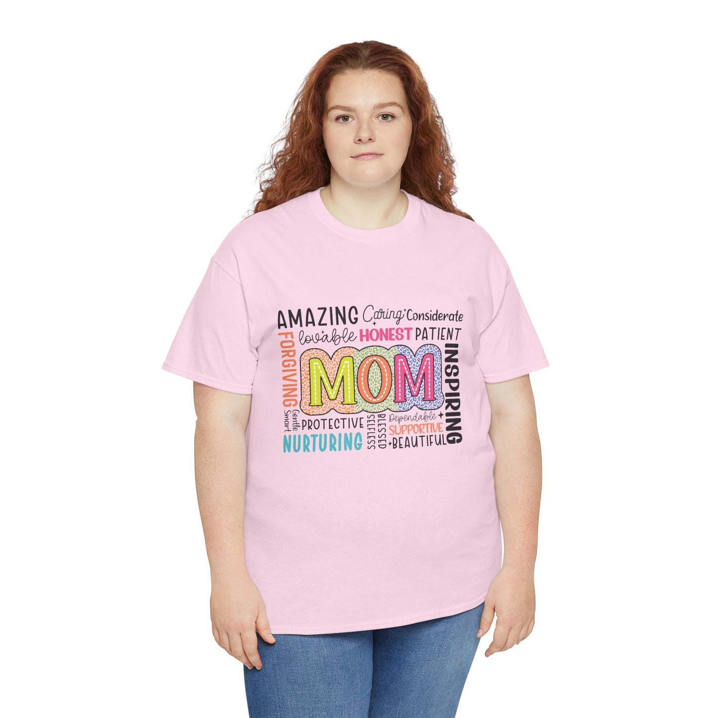 Gildan 5000 Inspirational Mom Unisex Heavy Cotton Tee Great Gift For Mother's Day AStt. Colors & Sizes
