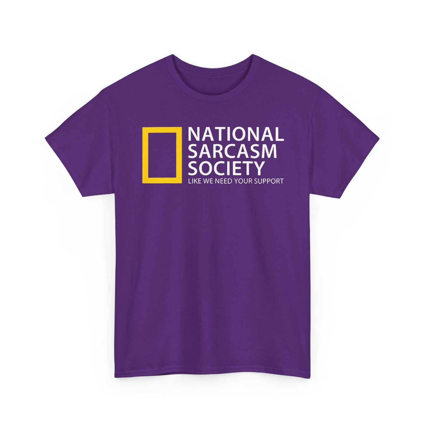 National Sarcasm Society tee | Funny Sarcastic Shirt, Humor