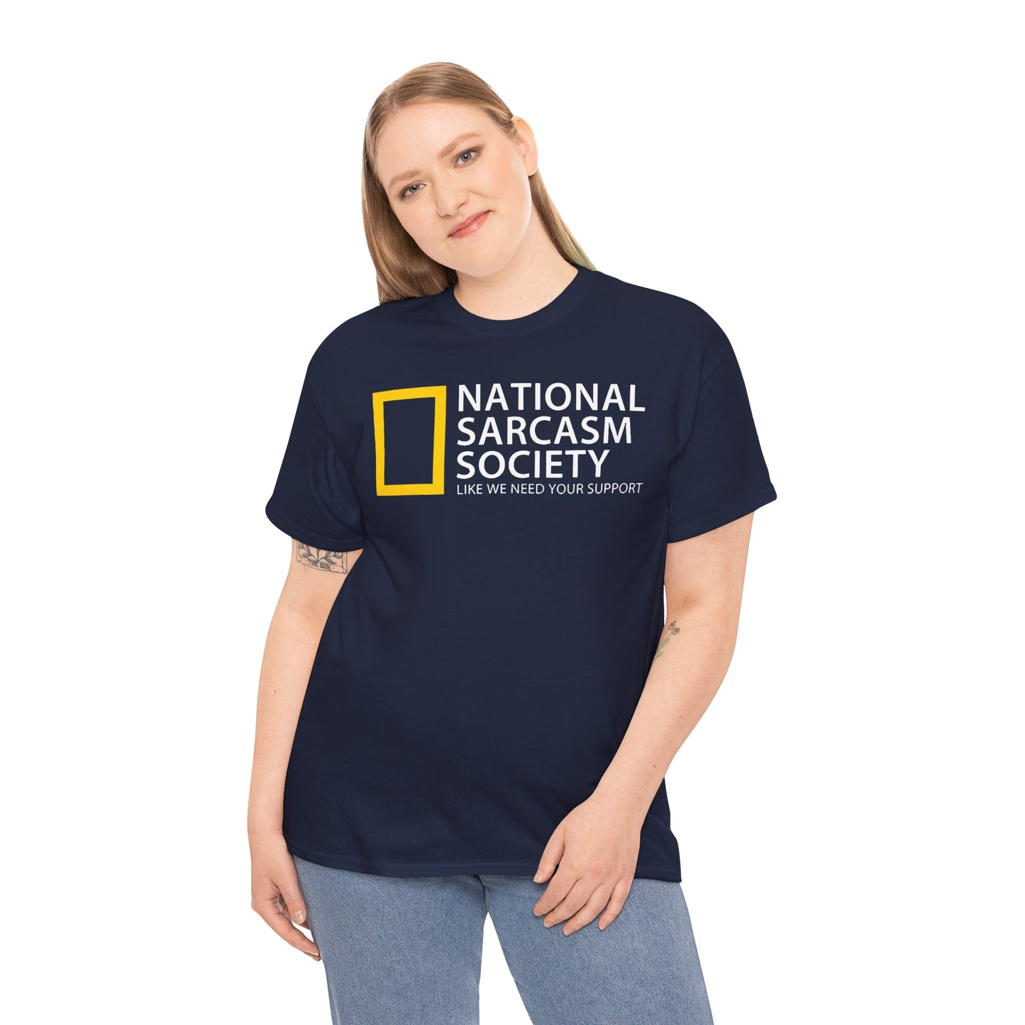 National Sarcasm Society tee | Funny Sarcastic Shirt, Humor