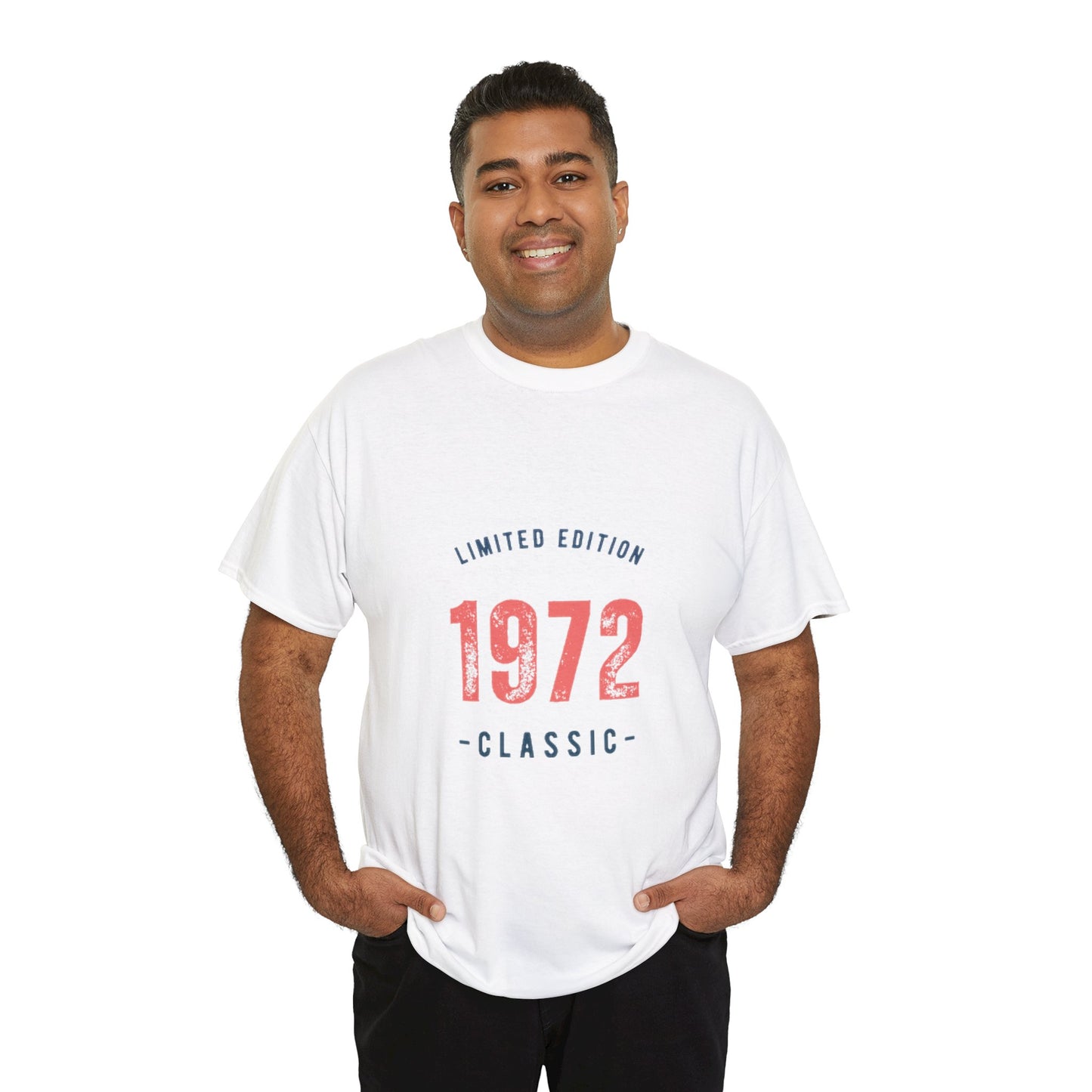 Vintage 1972 Classic T-Shirt | Limited Edition 1972 Birthday Shirt | Retro Tee
