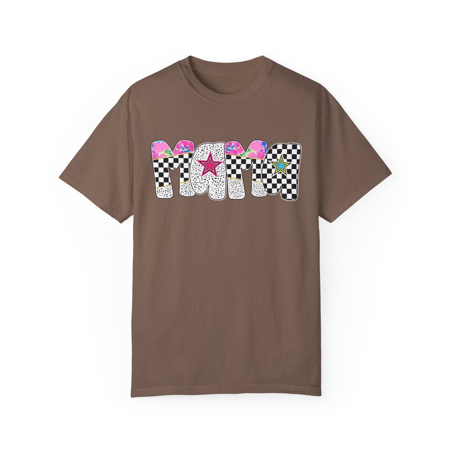 Comfort Colors Retro Vibe Mother's Day T-Shirt with Star Design Asst. Colors & Sizes