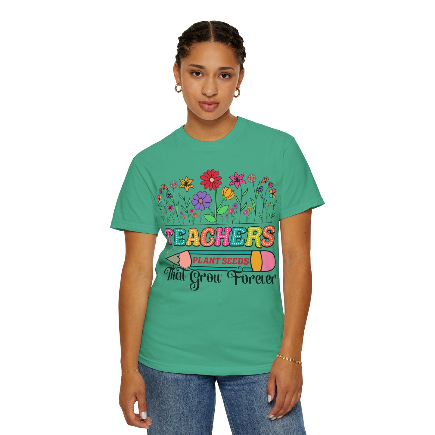 Teacher's Week!! Show your appreciation with This Unisex Garment-Dyed T-shirt in Asst. Colors & Sizes