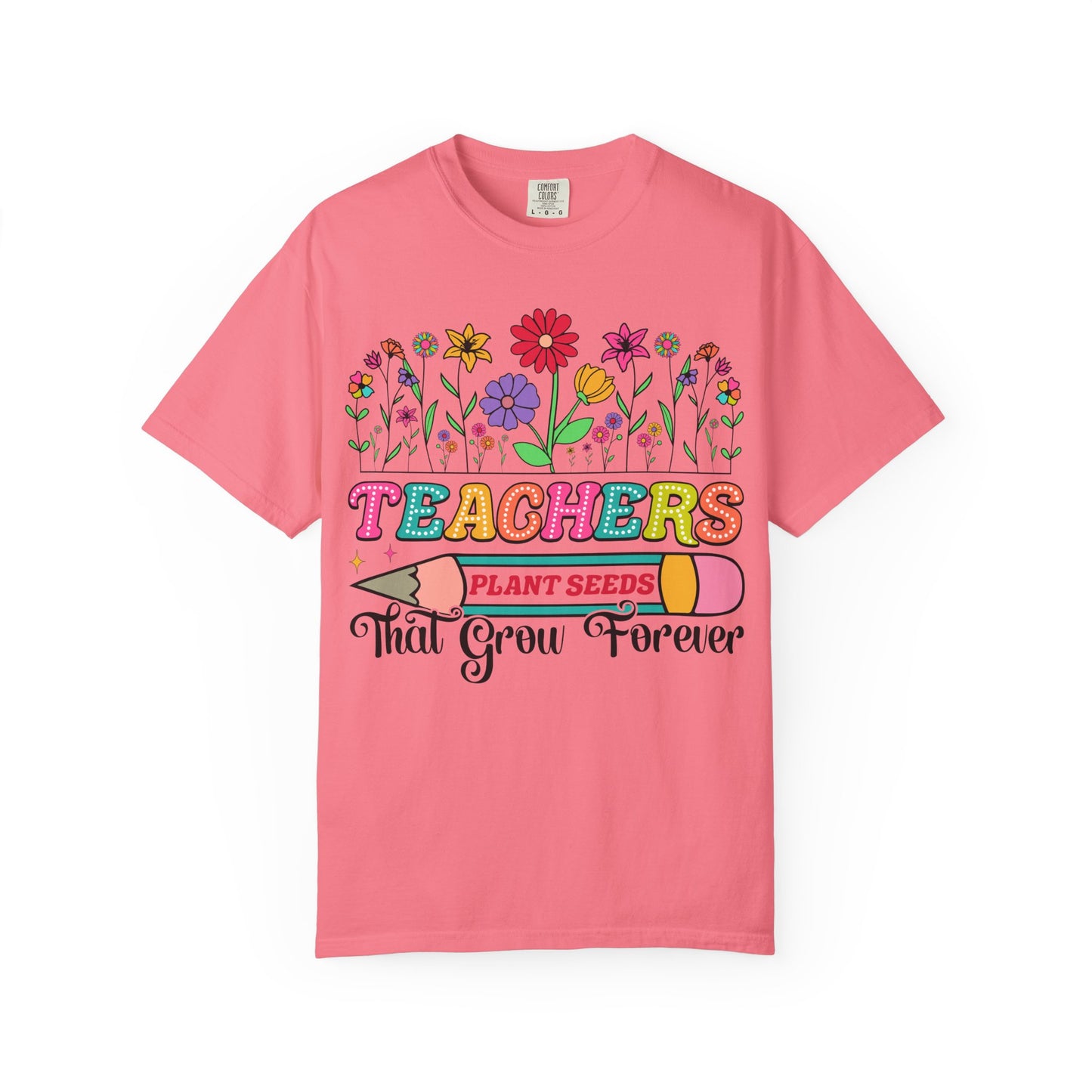 Teacher's Week!! Show your appreciation with This Unisex Garment-Dyed T-shirt in Asst. Colors & Sizes