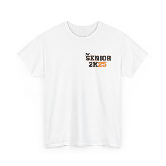 Gildan 5000 Unisex Graduate Tee - Class of 2025 Senior Shirt Great Gift Asst. Colors & Sizes