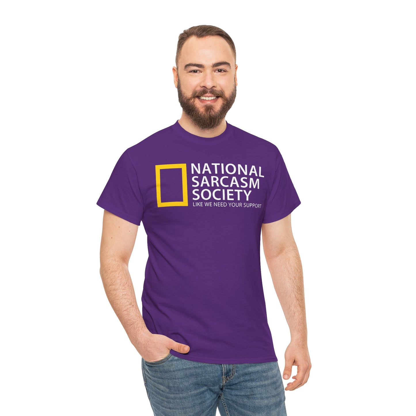 National Sarcasm Society tee | Funny Sarcastic Shirt, Humor