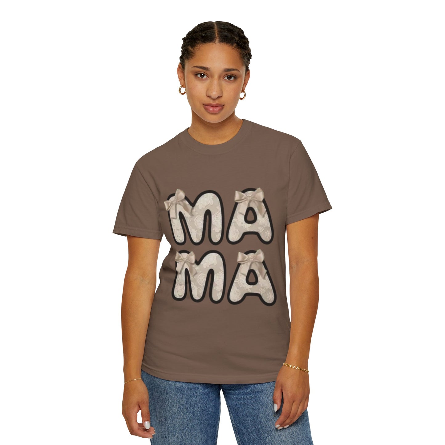 Comfort Colors 'Mama' Love Garment-Dyed Unisex T-Shirt - Perfect for Mother's Day Gift Asst. Colors & Sizes